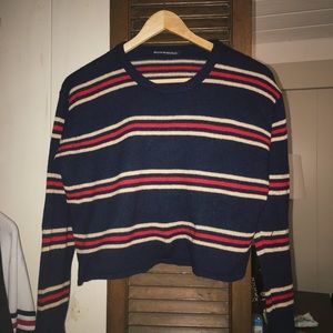 BRANDY MELVILLE red,white, and blue sweatshirt!!